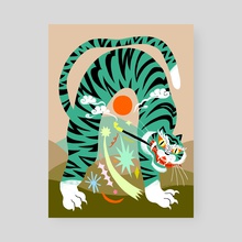 Year of Tiger  - Poster by Subin Yang