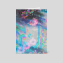 Liquid flowers - Card pack by Camila Gonzalez