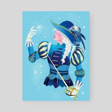 Winter musketeer - Poster by Art of Joohei 
