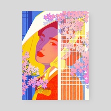 Korean woman - Poster by Art of Joohei 