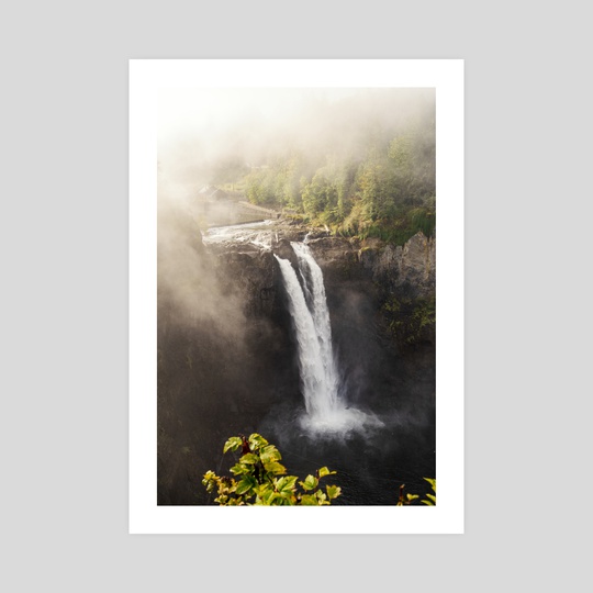 Snoqualmie Falls Washington Travel Photography PNW Landscape and Waterfall by Anthony Londer