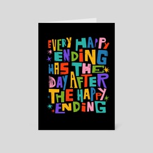 Happy Ending - Card pack by Maria Ku