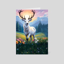 Beautiful Deer  - Card pack by Donald NnamdiOsuala