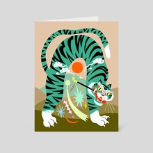 Year of Tiger  - Card pack by Subin Yang
