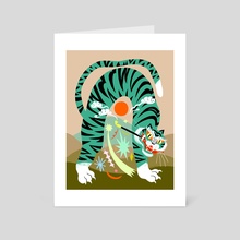 Year of Tiger  - Art Card by Subin Yang