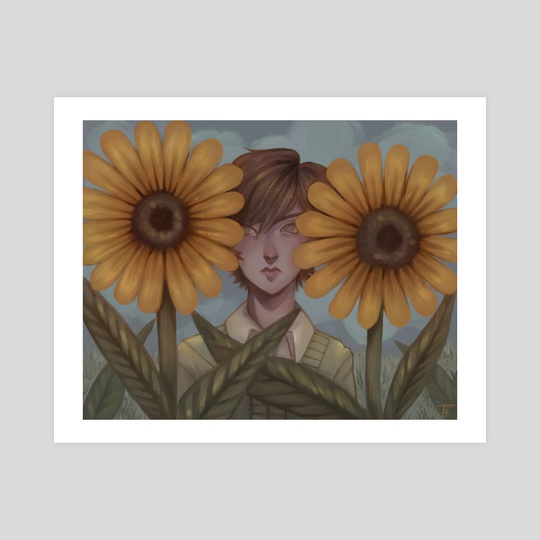 Behind the Sunflowers by Jaynes Lane