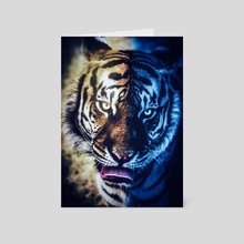 Tiger's Night and Day Wild Portrait - Card pack by GEN Z
