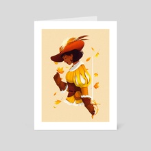 Autumn musketeer - Art Card by Art of Joohei 