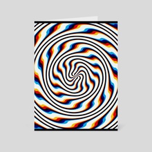 CMYK Spiral - Card pack by Michael Zimmerman