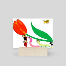 Tulip III - Mini Print by Subin Yang