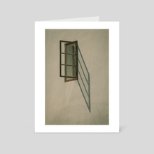 Window - Art Card by Tomáš Hudolin