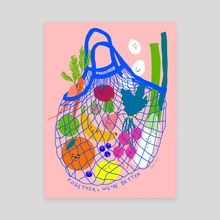 Inclusive Groceries I - Canvas by Subin Yang