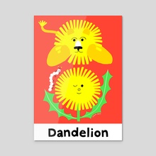 Dandelion - Acrylic by Subin Yang