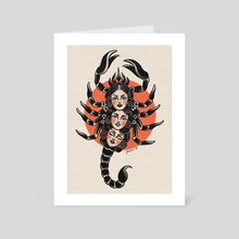 Scorpio - Art Card by Jessica O.