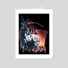 Godzilla Minus One (2) - Art Card by RazZohar Weissman