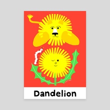 Dandelion - Canvas by Subin Yang