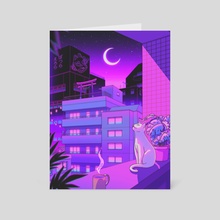 Under the Neon Moon - Card pack by Elora Pautrat