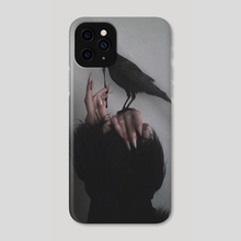 The Raven - Phone Case by Gina Iacob