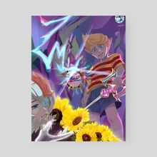 Lucas Mother 3 - Poster by Ceejinary .Art