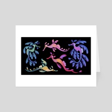 Sea dragons - Art Card by pikaole 