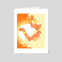 Goddess of the sun - Art Card by Art of Joohei 